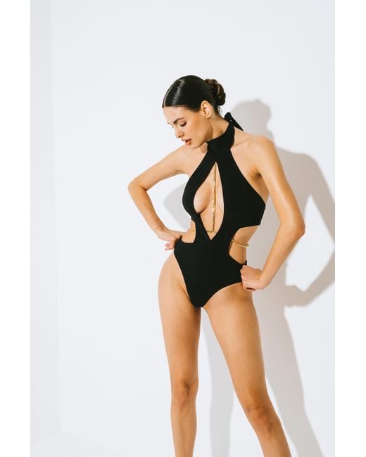 Room 24 Black Adriana One Piece