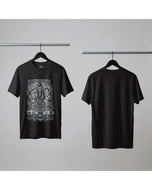 Gold & Honey Black Causing Mayhem T-Shirt for men
