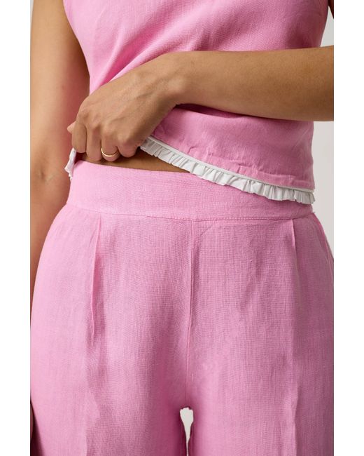 Imaura Pink Beyond The Wallflower Trousers