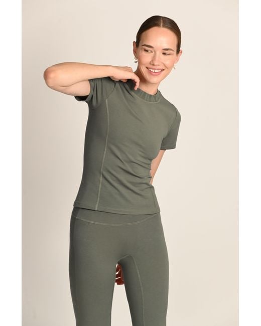 The Koozy Gray Margot T-Shirt ¾ Sleeve