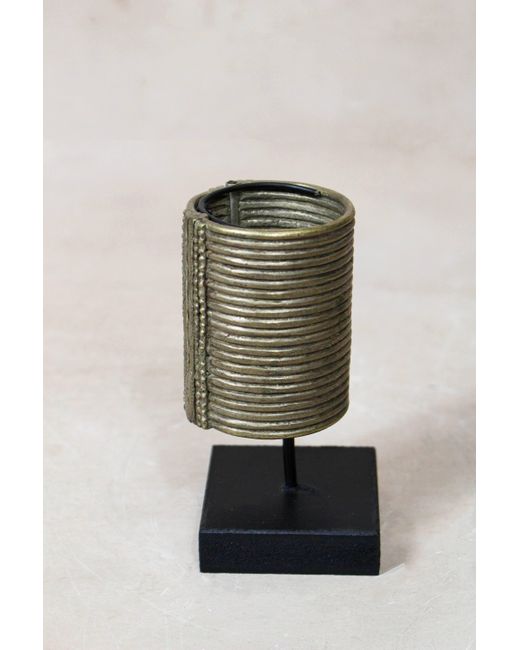 Botanical Boys Green Vintage Ethiopian Cast-Toned Bracelet Dure