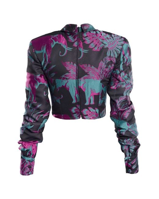 Psychedelic Overdose. Blue Zoo Corset