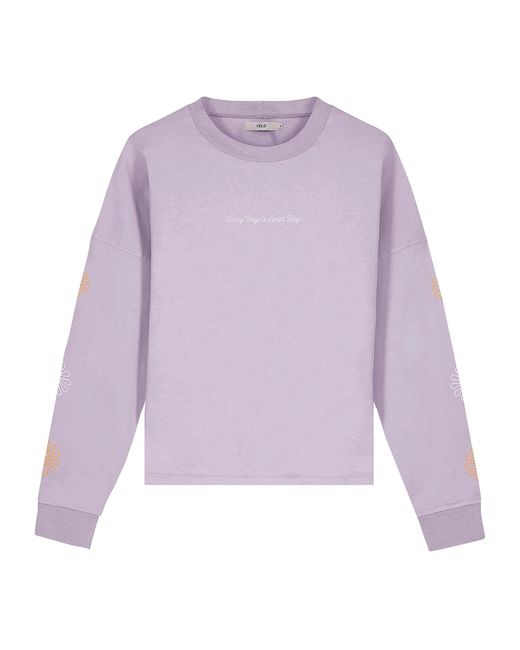 VLD Purple Vondel Mother Nature Fan Club Long Sleeve T-Shirt