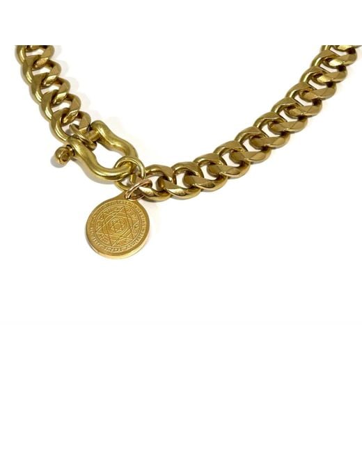 Rachel Nathan Metallic Shackle: Classic & All Knowing Necklace