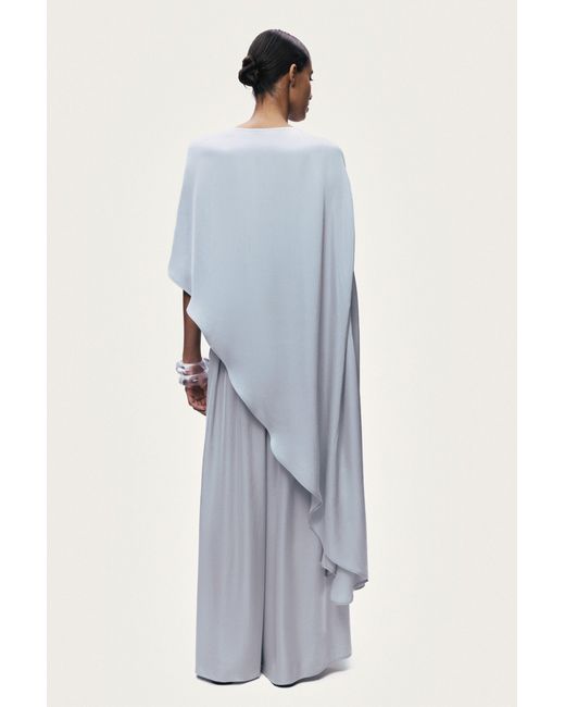 Nocturne Gray Wide-Leg Trousers