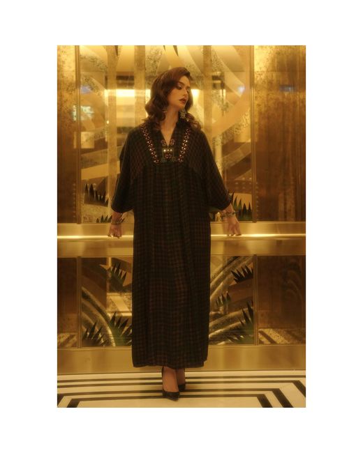 Sr by Sonali Raman Green Lola Dk. Kaftan