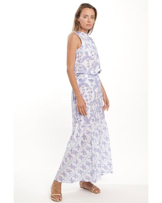 Bindu White Alessandra Skirt –