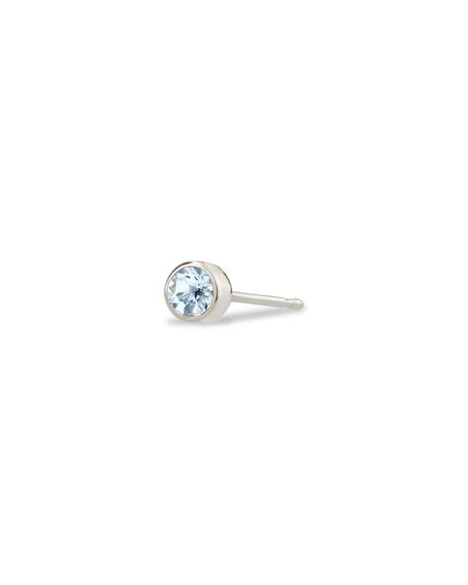 Maya Brenner Metallic Birthstone Stud