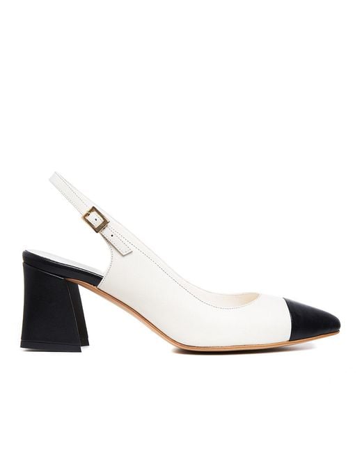 Ginissima Metallic Shana Pointy Toe Slingbacks