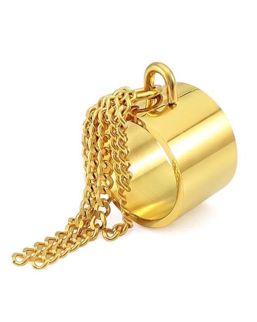 Jagged Halo Jewelry Metallic Tassel Ring