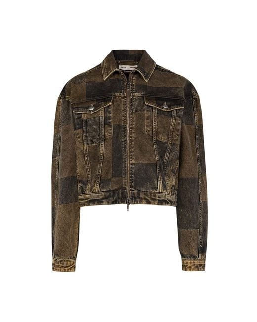 Pcfg Green Your Itch Colorblocked Denim Jacket