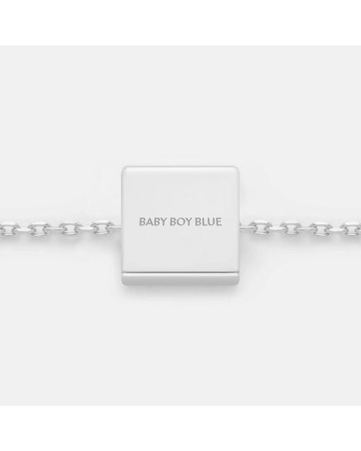 Kouree Blue 'Baby Boy' Necklace Pendant Charm