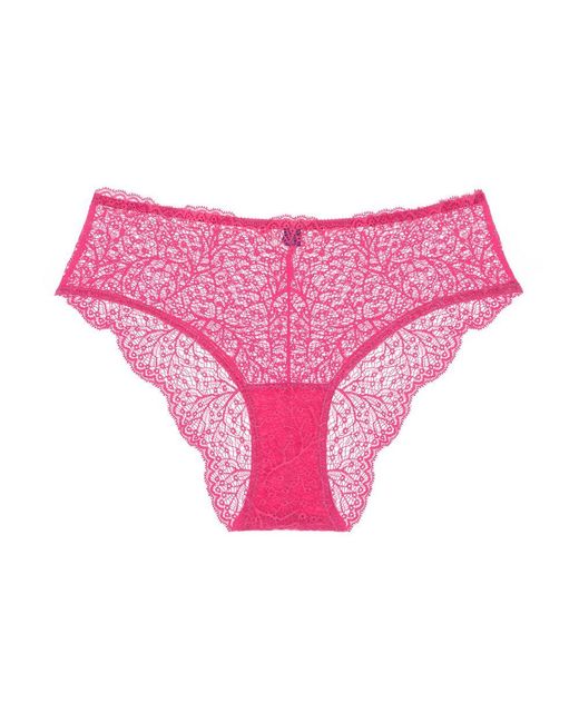 Journelle Pink Allegra High Rise Brief Raspberry Meringue