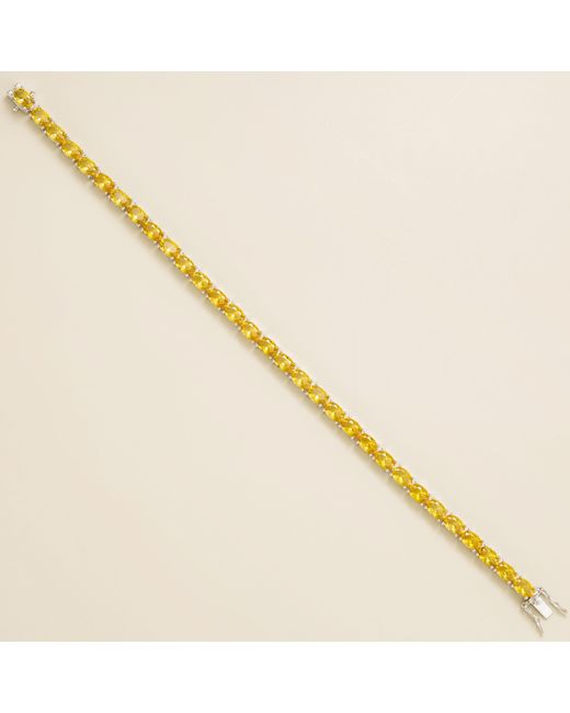 Juvetti Yellow Salto Tennis Bracelet