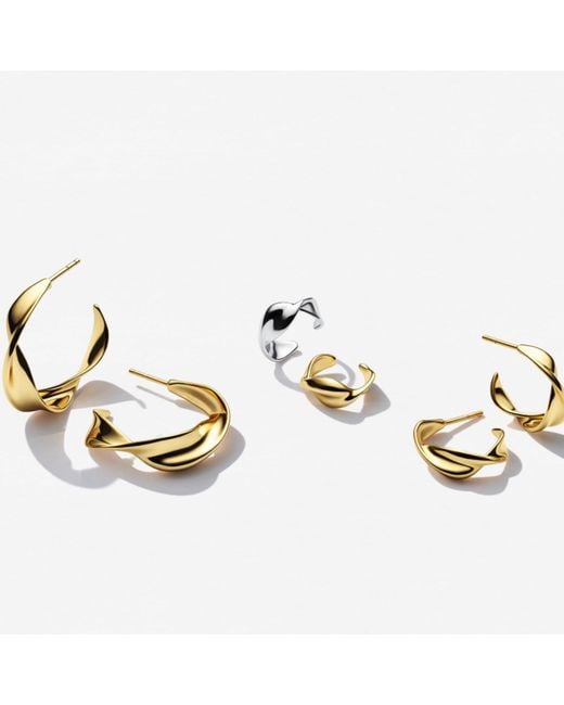 Sif Jakobs Jewellery Metallic Earrings Foglia