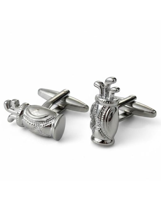 Latelita London Metallic Golf Clubs Cufflinks for men