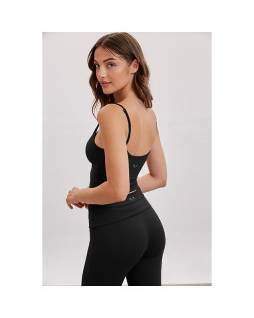 Altra Volta Black Essential Stretch Bralette Top