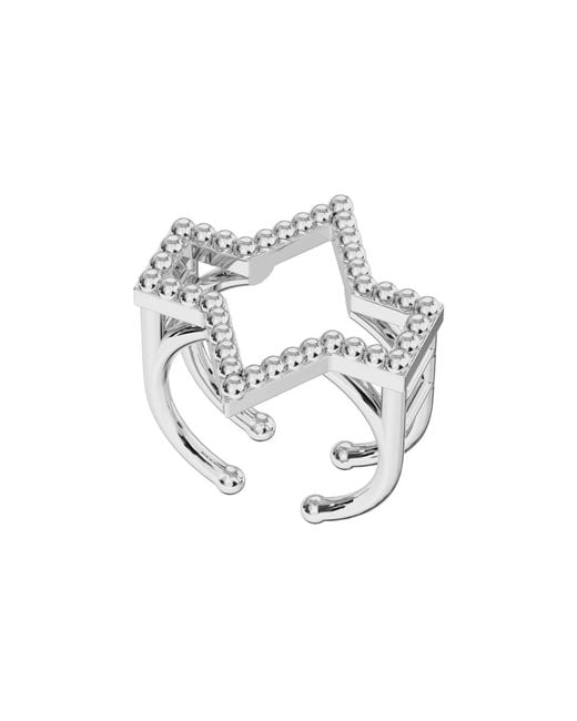 Linda Fiore Metallic Starlite Ring