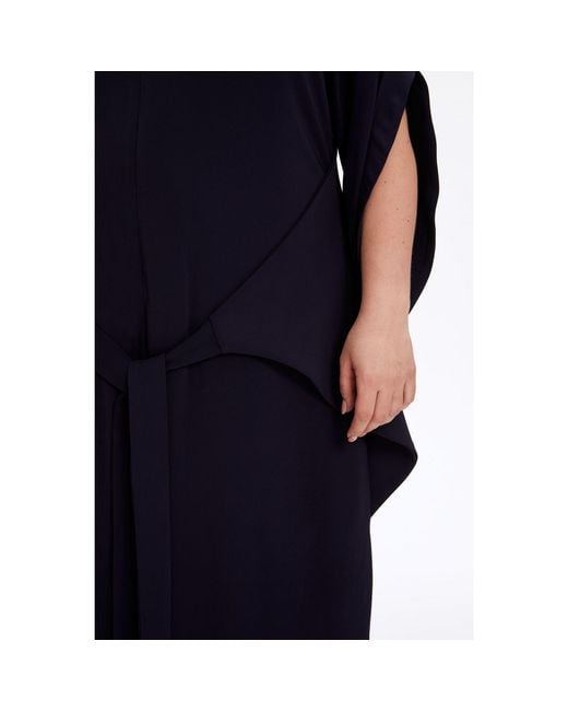 Monosuit Blue Jumpsuit Lea With Pants- Skirt Navy