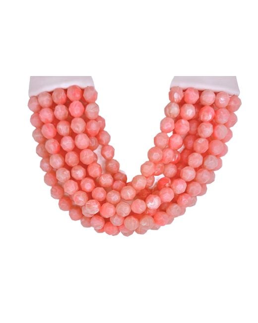 Fairchild Baldwin Red Bella Bubble Gum Necklace