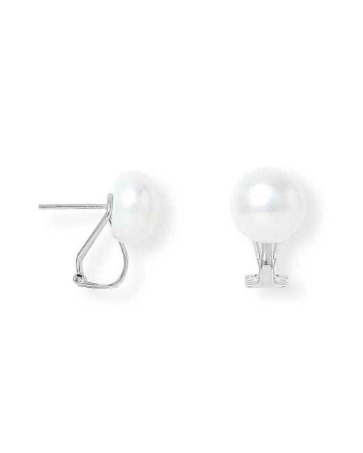 Pearls of the Orient Online White Gratia Cultured Freshwater Pearl Stud Earrings Set
