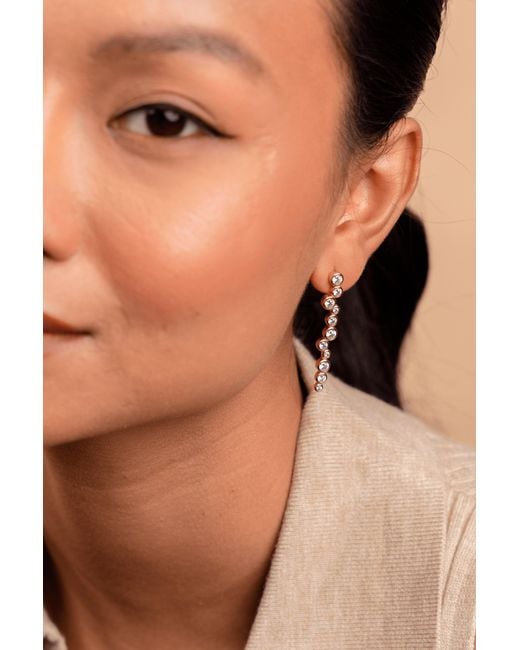 Zynnia Collective Metallic Splatter Earrings