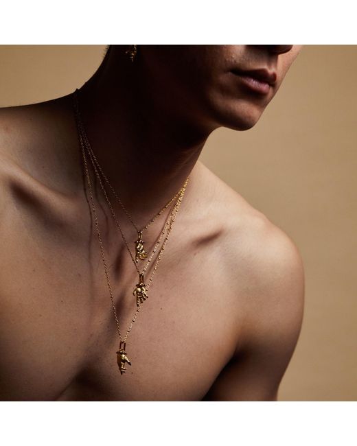 Kasun Metallic Hand Of The Protector Pendant for men
