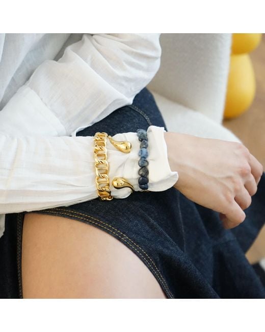 Smilla Brav Metallic Cuff Bracelet Rita