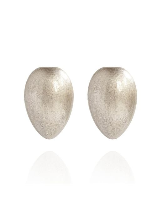 Saule Label White Juno Earrings