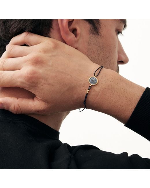 Tvento Blue The Pecunia Gin Bracelet for men