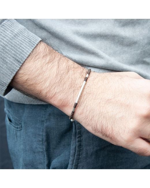Harbour Uk Blue Little Björn Rope Bracelet for men
