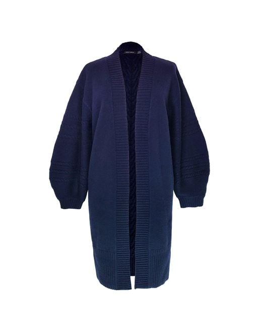 Emma Wallace Blue Althea Cardigan
