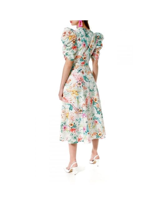 AGGI by HALEWSKI Multicolor Alta Spring Bud Dress