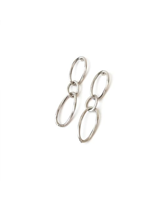 By Virgo White Magnific Earrings