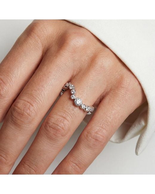 Sif Jakobs Jewellery Metallic Ring Sardinien Wave
