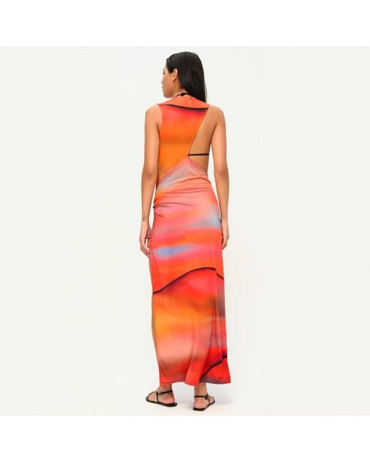 Khéla the Label Red Hot Streak Dress