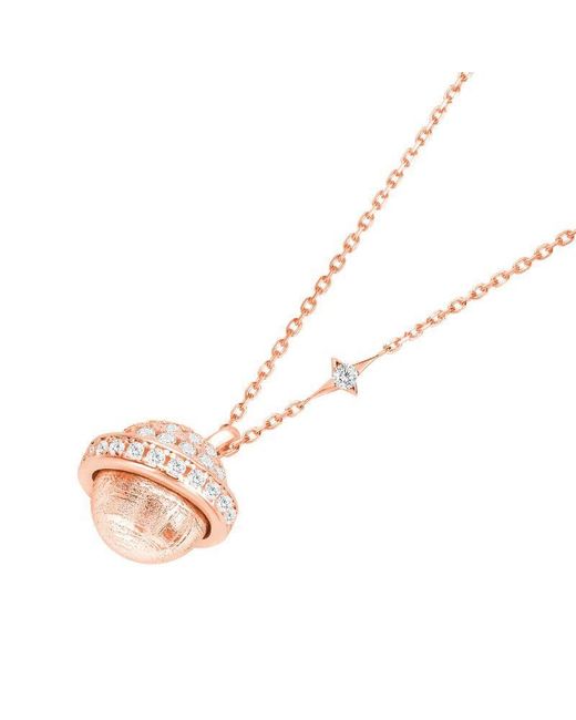 AWNL Metallic Lunar Meteorite Sterling Necklace