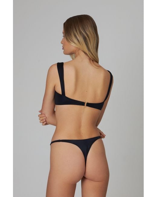 Bianca Resortwear Black Lola Bikini Top