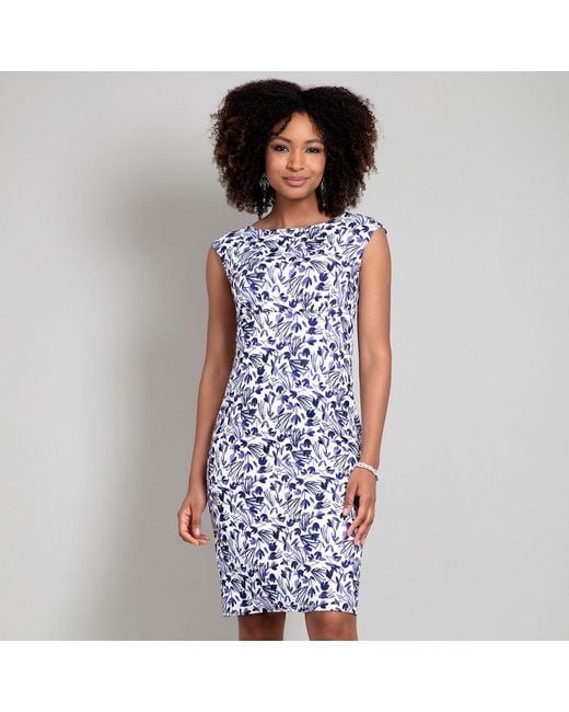 Alie Street London Blue Pippa Shift Dress
