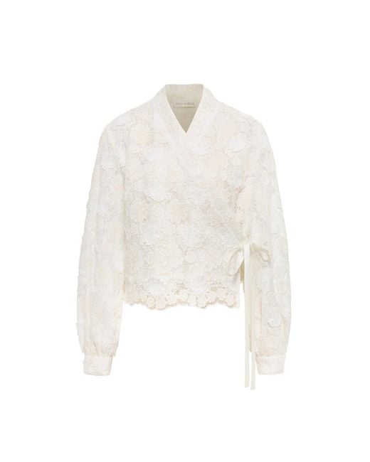 Emma Wallace White Zhi Jacket