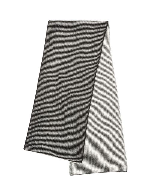 Known Supply Gray 100% Recycled Acrylic Illusion Scarf