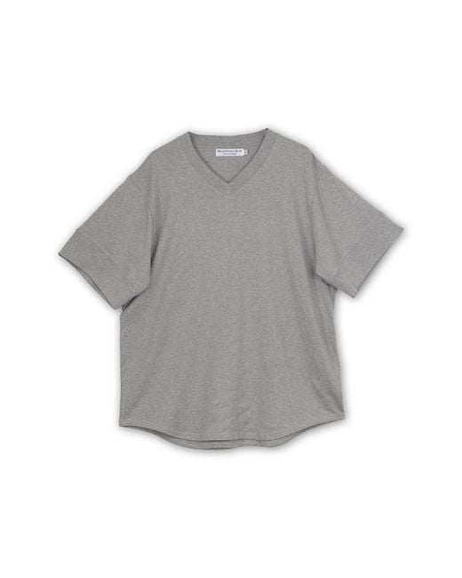 Bradford Row Gray The Reggie Baseball Tee for men