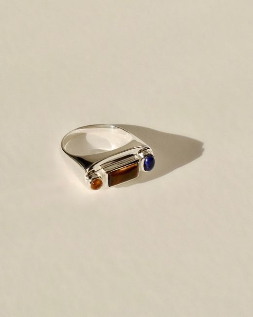 Gem Island Blue Solis Ring