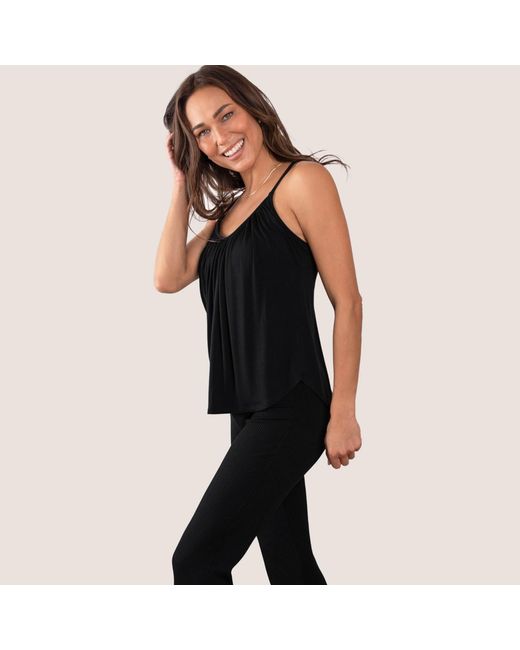 JJwinks Black Getaway Ribbed Lounge Pants