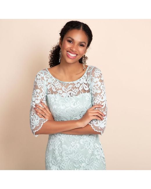 Alie Street London Blue Lila Lace Dress