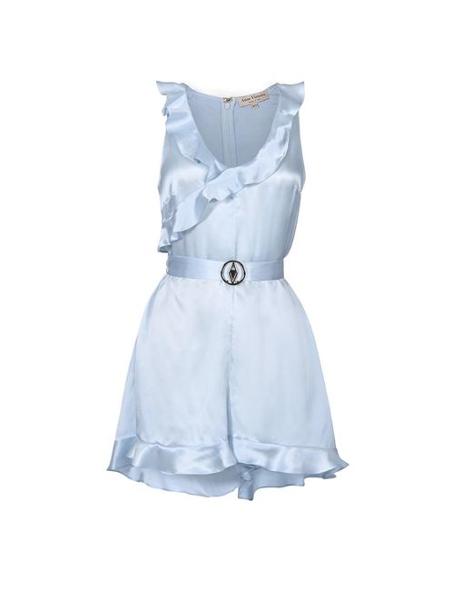Anse Victorin Blue Amélie Jumpsuit Silk Light