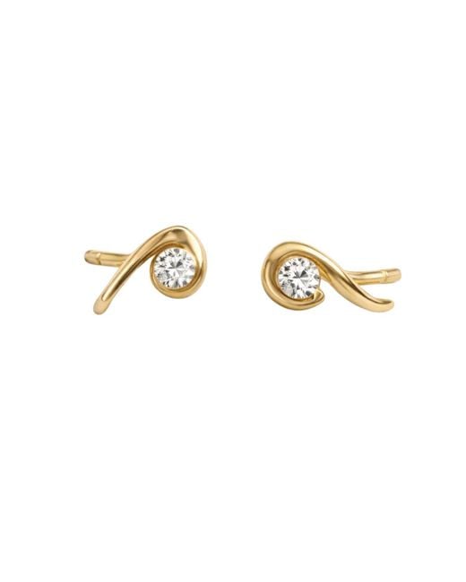 Lily Flo Jewellery Metallic It Didnt End There Necklace Diamond Earrings