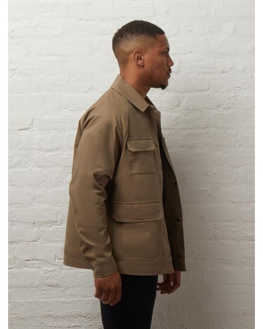 Guards London Natural Jacob Modern Field Overshirt for men