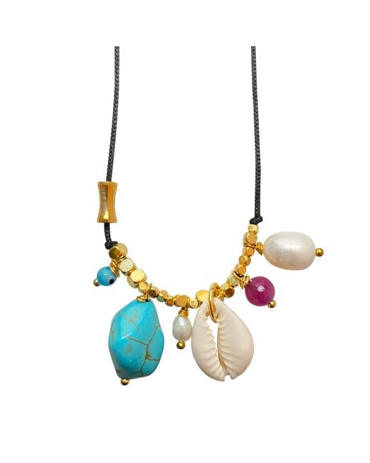 Smilla Brav Blue Necklace Kaira