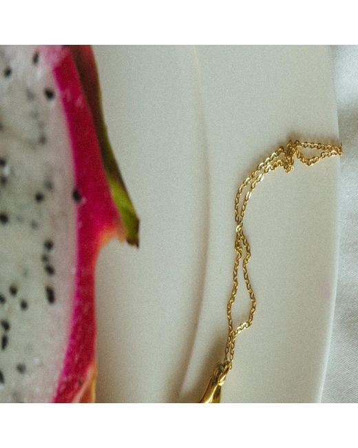 Martina Rozenberg Smira Jewelry Metallic Letter Collection Necklace